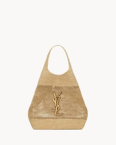 ysl icare maxi raffia|ysl beach bag icare.